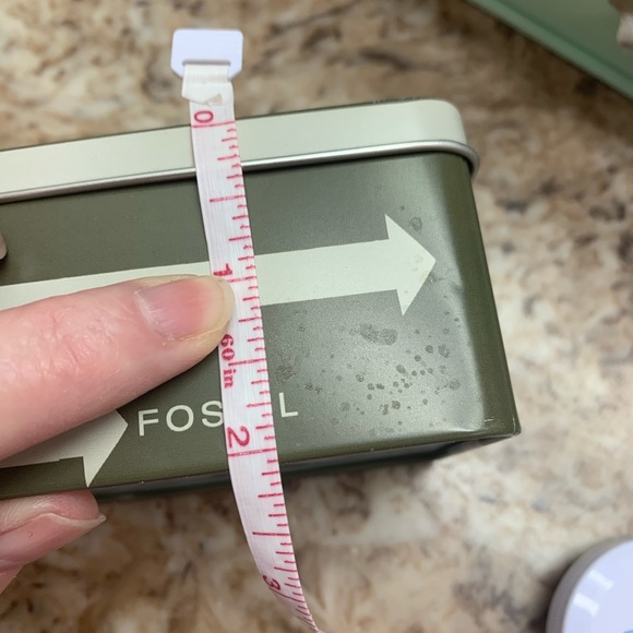 Fossil vintage metal storage watch boxes - Picture 9 of 16